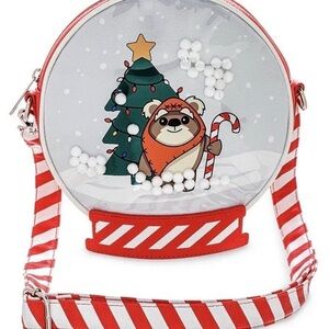 Disney Star Wars Loungefly Ewok Snow Globe Crossbody Bag